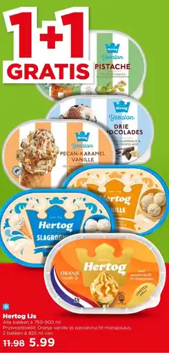 PLUS Hertog IJs aanbieding