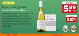 PLUS Comte de St Aignan Touraine Sauvignon Blanc aanbieding