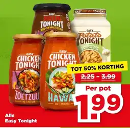 PLUS Alle Easy Tonight aanbieding