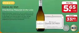 PLUS Danie de Wet Chardonnay Matured on the Lees aanbieding