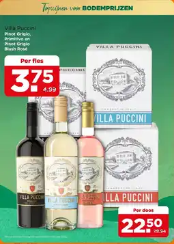 PLUS Pinot Grigio, Primitivo en Pinot Grigio Blush Rosé aanbieding
