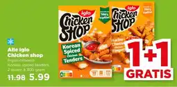 PLUS Alle Iglo Chicken shop aanbieding