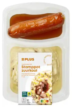 PLUS PLUS Zomerzuurkoolstamppot aanbieding