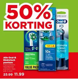 PLUS Alle Oral-B Elektrisch poetsen aanbieding