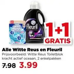 PLUS Alle Witte Reus en Fleuril aanbieding