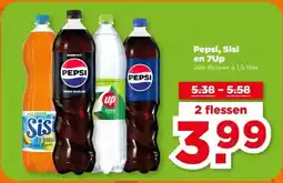 PLUS Pepsi, Sisi en 7Up aanbieding