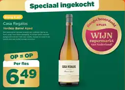 PLUS Casa Regalos Verdejo Barrel Aged aanbieding