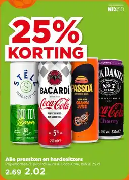 PLUS Alle premixen en hardseltzers aanbieding