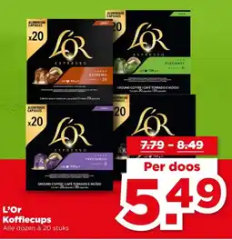 PLUS L'Or Koffiecups aanbieding