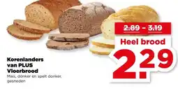 PLUS Korenlanders van PLUS Vloerbrood aanbieding