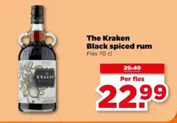 PLUS The Kraken Black spiced rum aanbieding