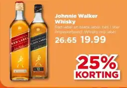 PLUS Johnnie Walker Whisky aanbieding