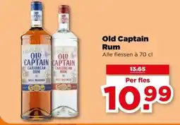 PLUS Old Captain Rum aanbieding