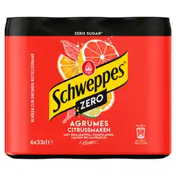 PLUS Schweppes Agrumes zero aanbieding