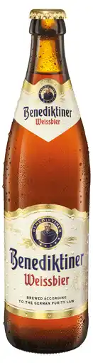 PLUS Benediktiner Weissbier aanbieding