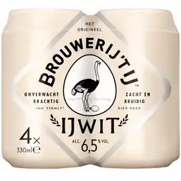 PLUS Brouwerij 't IJ IJwit aanbieding