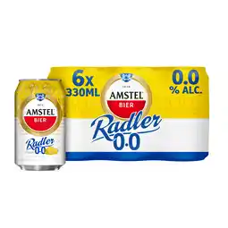 PLUS Amstel Radler citroen 0.0 bier blik aanbieding