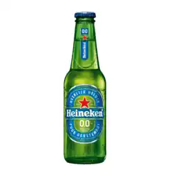 PLUS Heineken Premium pilsener 0.0 bier fles aanbieding