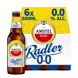 PLUS Amstel Radler citroen 0.0 bier fles aanbieding