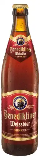 PLUS Benediktiner Weissbier Dunkel aanbieding
