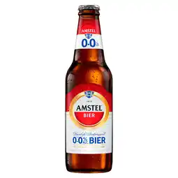 PLUS Amstel Pilsener 0.0 bier fles aanbieding
