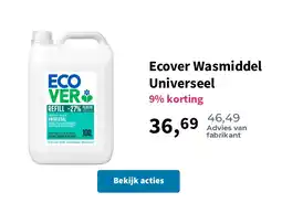 Plein.nl Ecover Wasmiddel Universeel aanbieding