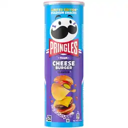 PLUS Pringles Cheese Burger aanbieding