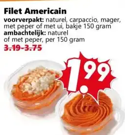 Coop Filet Americain aanbieding