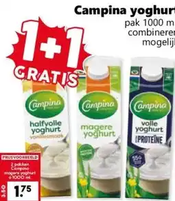 Coop Campina yoghurt aanbieding