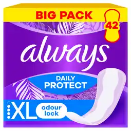 PLUS Always Inlegkruisjes protect extra long odour aanbieding