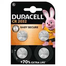 PLUS Duracell Duracell SPE Lithium 2032 X4 aanbieding
