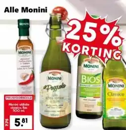 Coop Alle Monini aanbieding