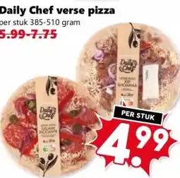 Coop Daily Chef verse pizza aanbieding