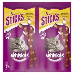 PLUS Whiskas Sticks kip aanbieding