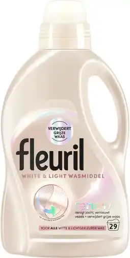 PLUS Fleuril White & Light vloeib wasm 29sc aanbieding