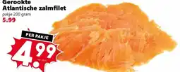 Coop Gerookte Atlantische zalmfilet aanbieding