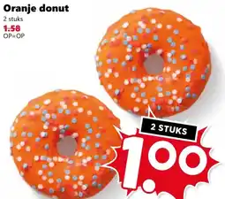 Coop Oranje donut aanbieding