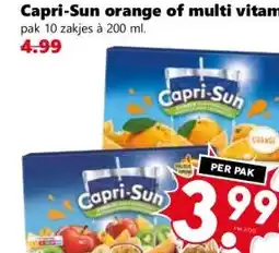 Coop Capri-Sun orange of multi vitamin aanbieding
