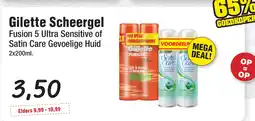 Budget Food Gilette Scheergel aanbieding