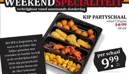 Coop KIP PARTYSCHAAL aanbieding