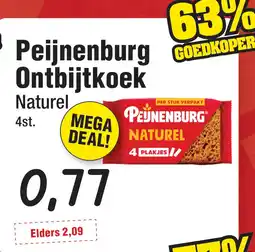 Budget Food Peijnenburg Ontbijtkoek aanbieding