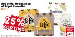 Coop Alle Leffe, Hoegaarden of Tripel Karmeliet aanbieding