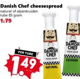 Coop Danish Chef cheesespread aanbieding