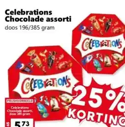 Coop Celebrations Chocolade assorti doos aanbieding