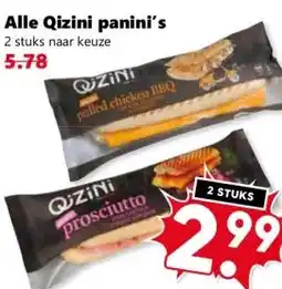 Coop Alle Qizini panini's aanbieding