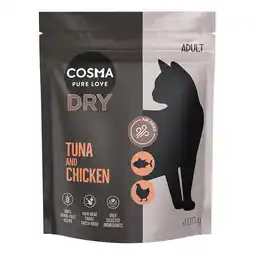 Zooplus 400 g Cosma Droogvoer Tonijn & Kip voor Katten aanbieding