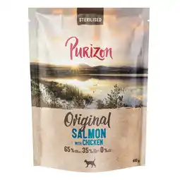Zooplus Purizon Gesteriliseerde Adult Zalm met Kip - graanvrij - Nieuw Recept: 400g aanbieding