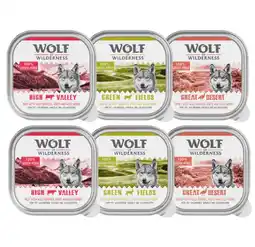 Zooplus 6x300g Adult Mix (Rund, Kalkoen & Lam) Wolf of Wilderness Hondenvoer aanbieding