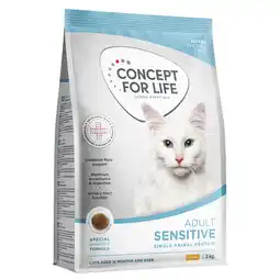 Zooplus Concept for Life Sensitive Katten droogvoer - Nieuw Receptuur: 3 kg aanbieding