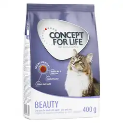 Zooplus 400g Beauty Adult Concept for Life Kattenvoer aanbieding